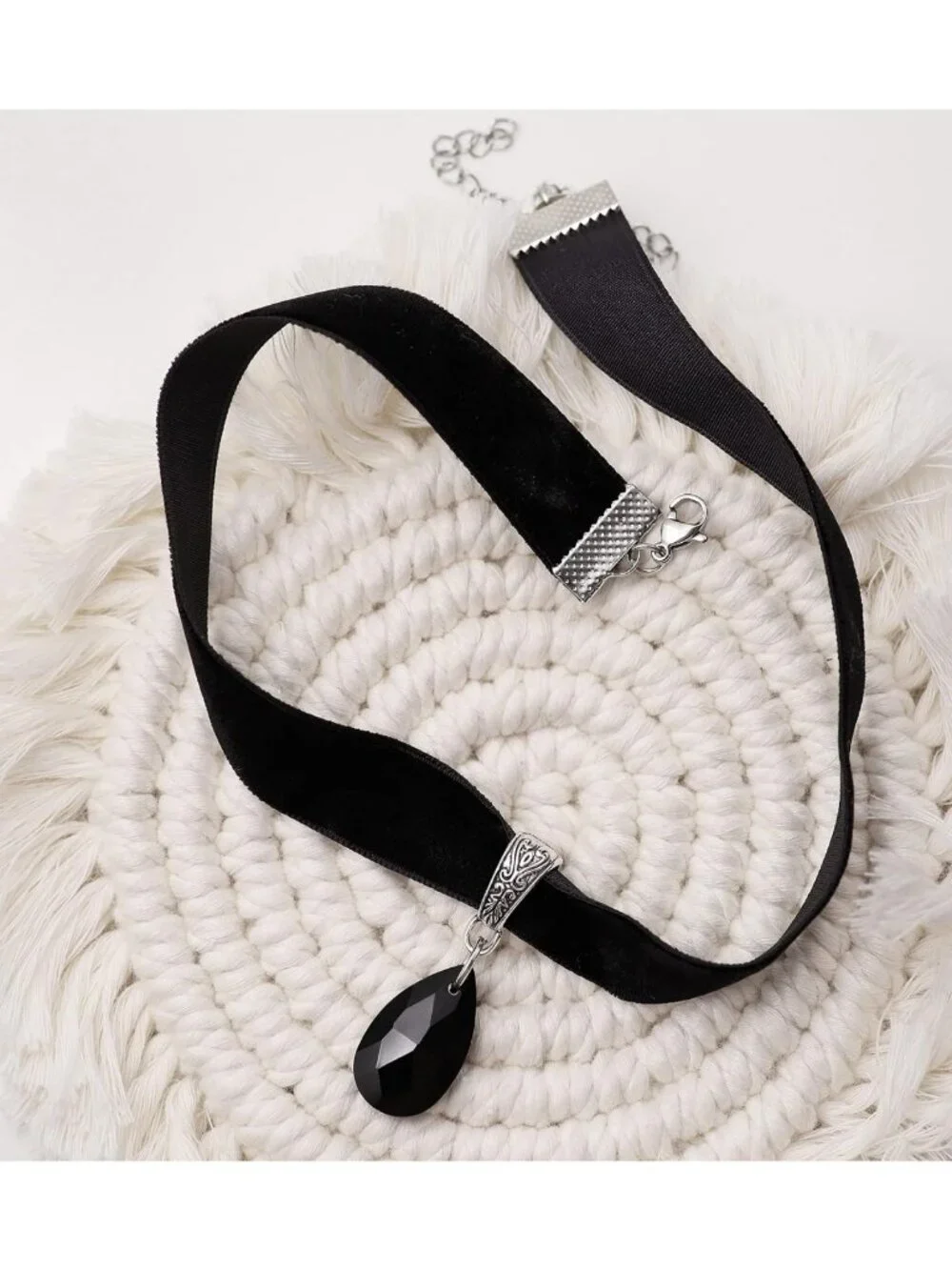 Gothic Victorian Black Choker Necklace | Vintage-Inspired Jewelry Accessory